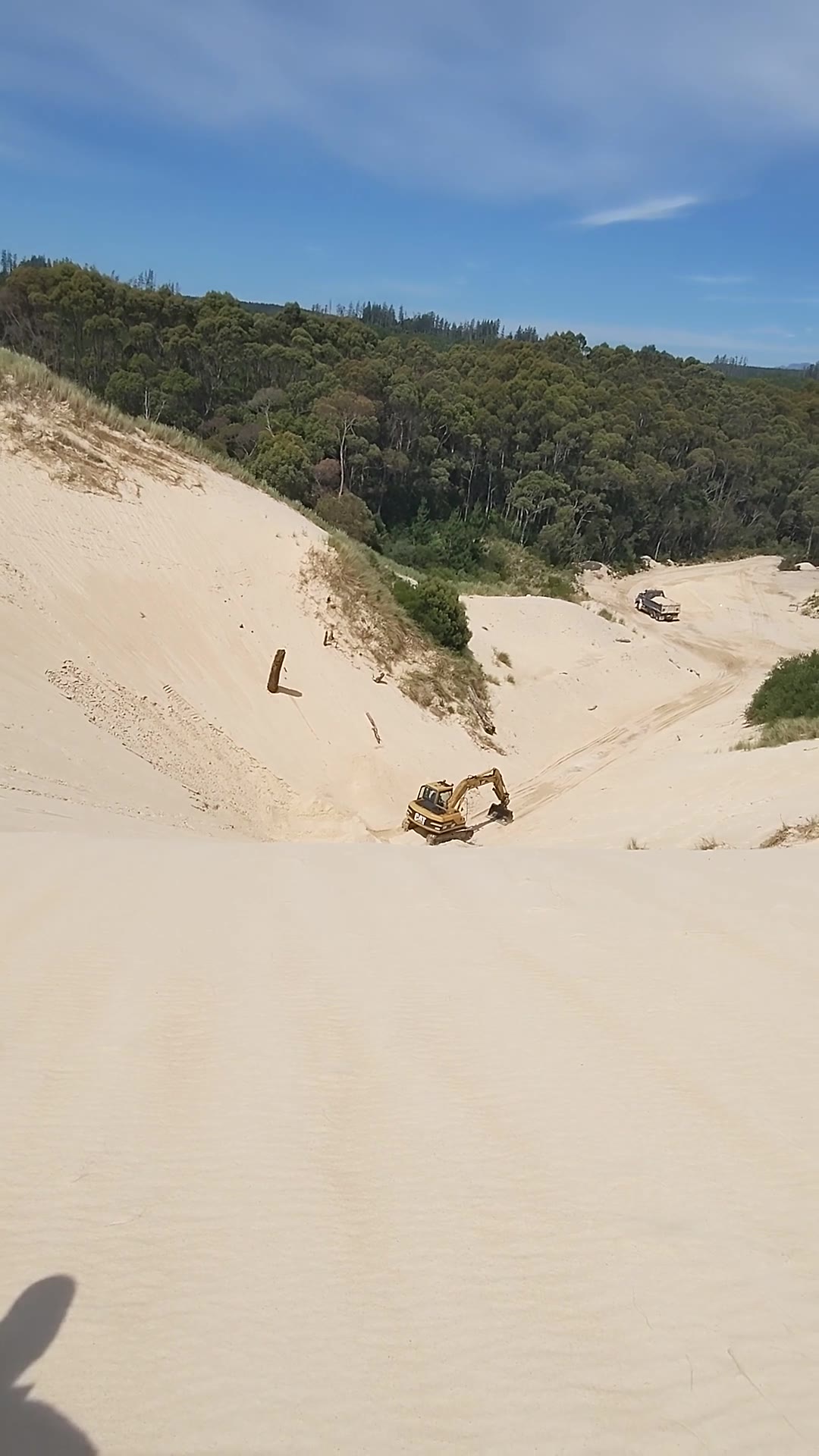 Dunas de Henty cerca de Strahan, Tasmania